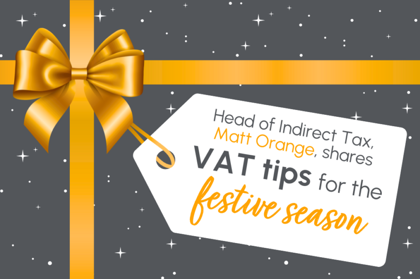 VAT tips for the festive season