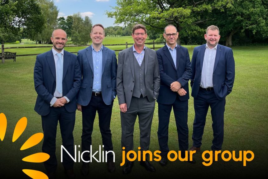 Nicklin joins our group